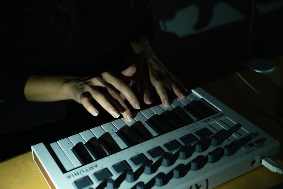 8937th song performance at Pickle Bar, Berlin, photo 4 by Monika Karczmarczyk, thanks to Slavs and Tatars Pickle Bar