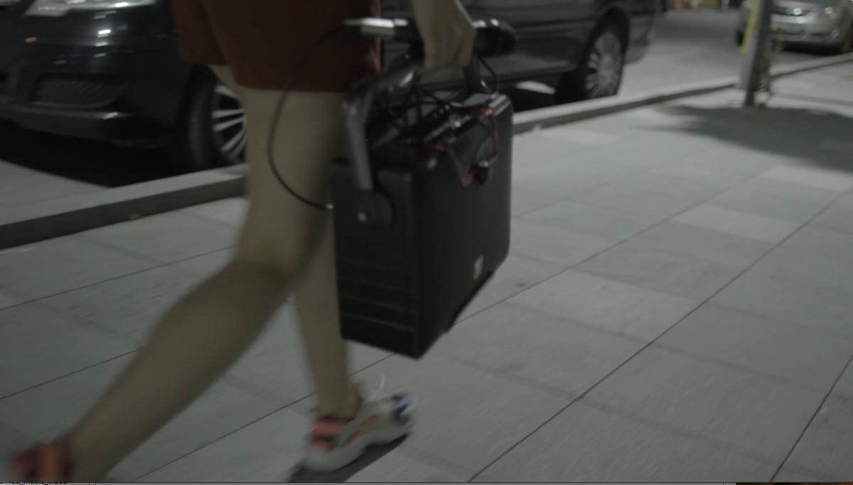 Video clip for kim ki o's Sanki Hi&ccedil; Durmadı song by biriken (Melis Tezkan and Okan Urun), video still 3